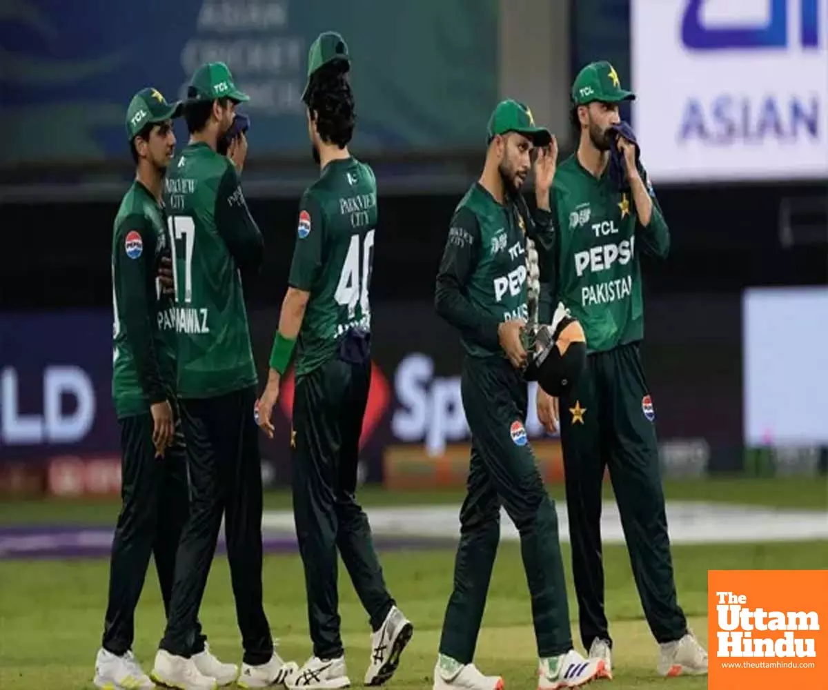 Tensions rise ahead of India-Pakistan clash as Pakistani players’ derogatory act sparks uproar Tensions rise ahead of India-Pakistan clash as Pakistani players’ derogatory act sparks uproar