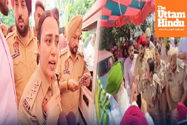 Nabha Clash: Farmers Accuse Police of Vehicle Attack, Lady DSP Alleges Assault Nabha Clash: Farmers Accuse Police of Vehicle Attack, Lady DSP Alleges Assault
