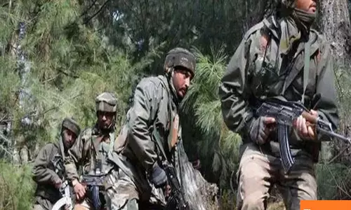 Terrorists open fire on security forces in kishtwar, flee after retaliation