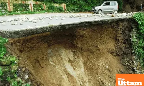 Hilly Areas in Peril: Ground Sinking 2-3 Feet Daily Due to Landslides, Residents in Fear