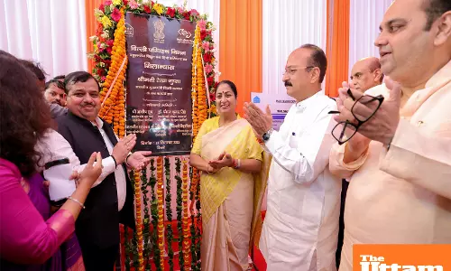 Delhi CM Smt. Rekha Gupta Lays Foundation Stone of State-of-the-Art Multi-Level Electric Bus Depot at Hari Nagar