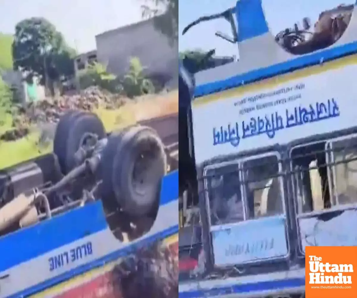 Roadways bus overturns on Tonk–Sawai Madhopur highway in Rajasthan, 25 passengers injured