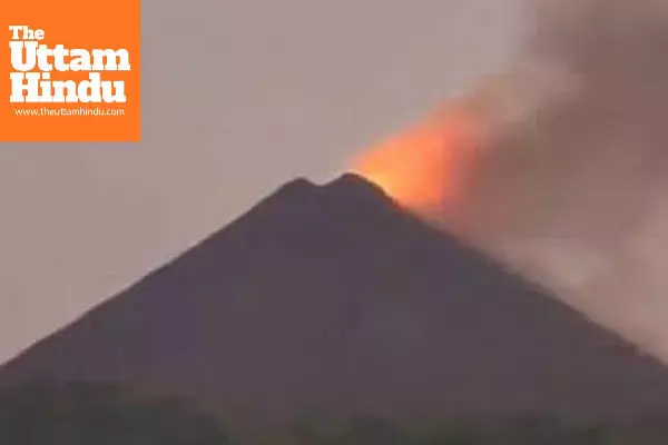India’s Only Active Volcano Roars Again; Explosive Video Surfaces
