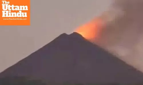 India’s Only Active Volcano Roars Again; Explosive Video Surfaces