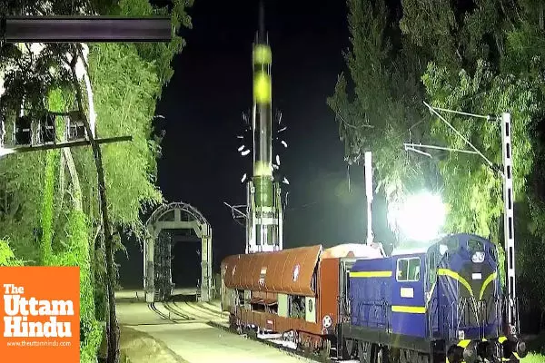 India Successfully Tests Agni-Prime Missile from Rail-Based Launcher for the First Time