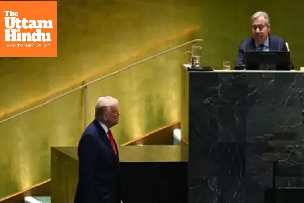 Trump Alleges Conspiracy at UNGA, Demands Secret Service Probe