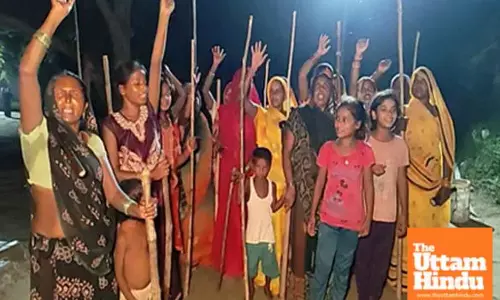 Fear grips village: Unknown person attacking children, women take night watch