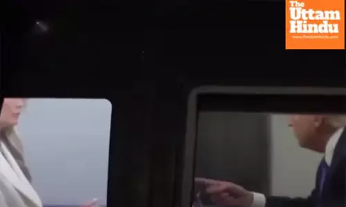 Trump-Melania helicopter moment goes viral, reason behind anger revealed