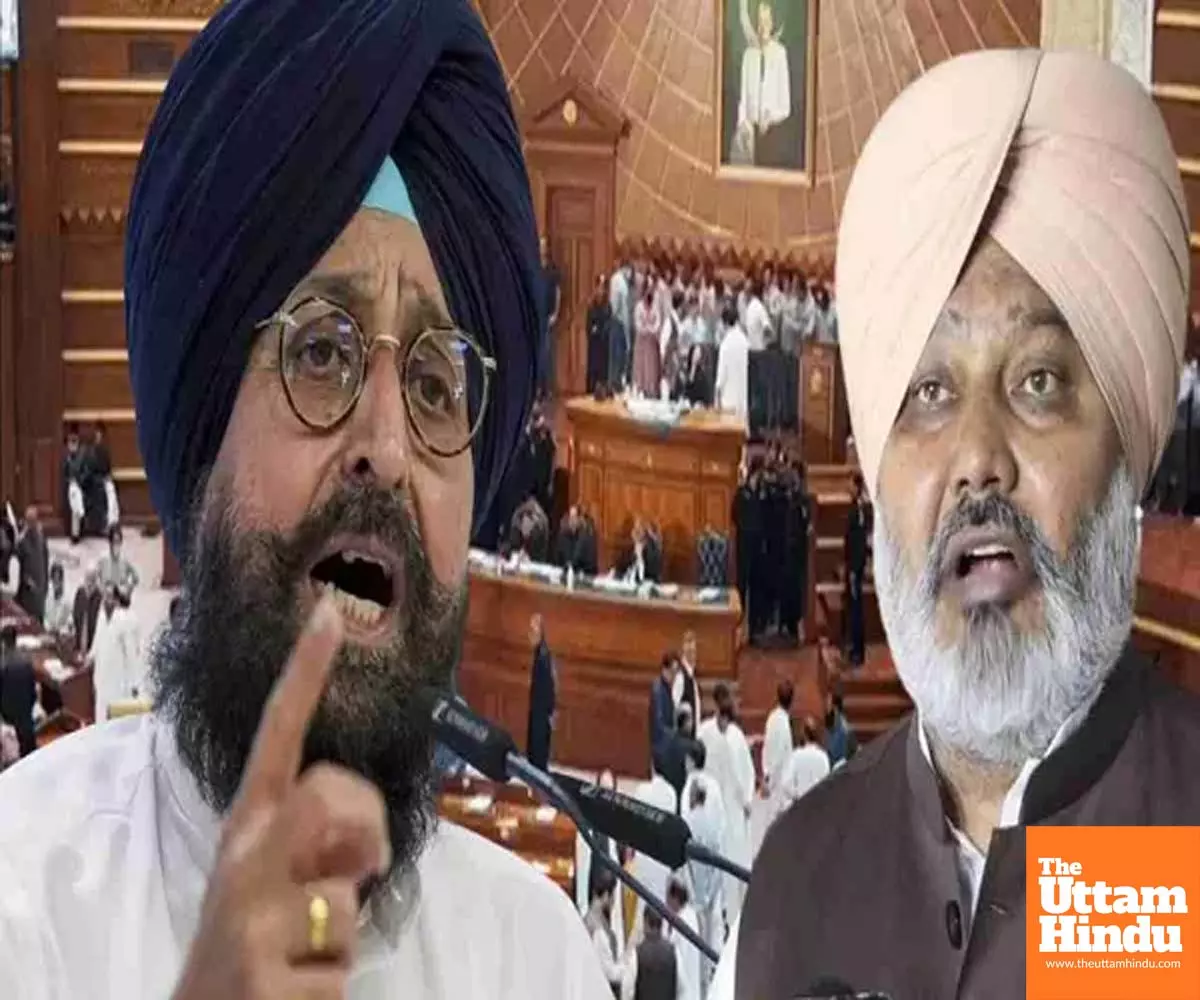 Chaos in Punjab Assembly: Cheema and Bajwa clash, step out of seats amid heated exchange