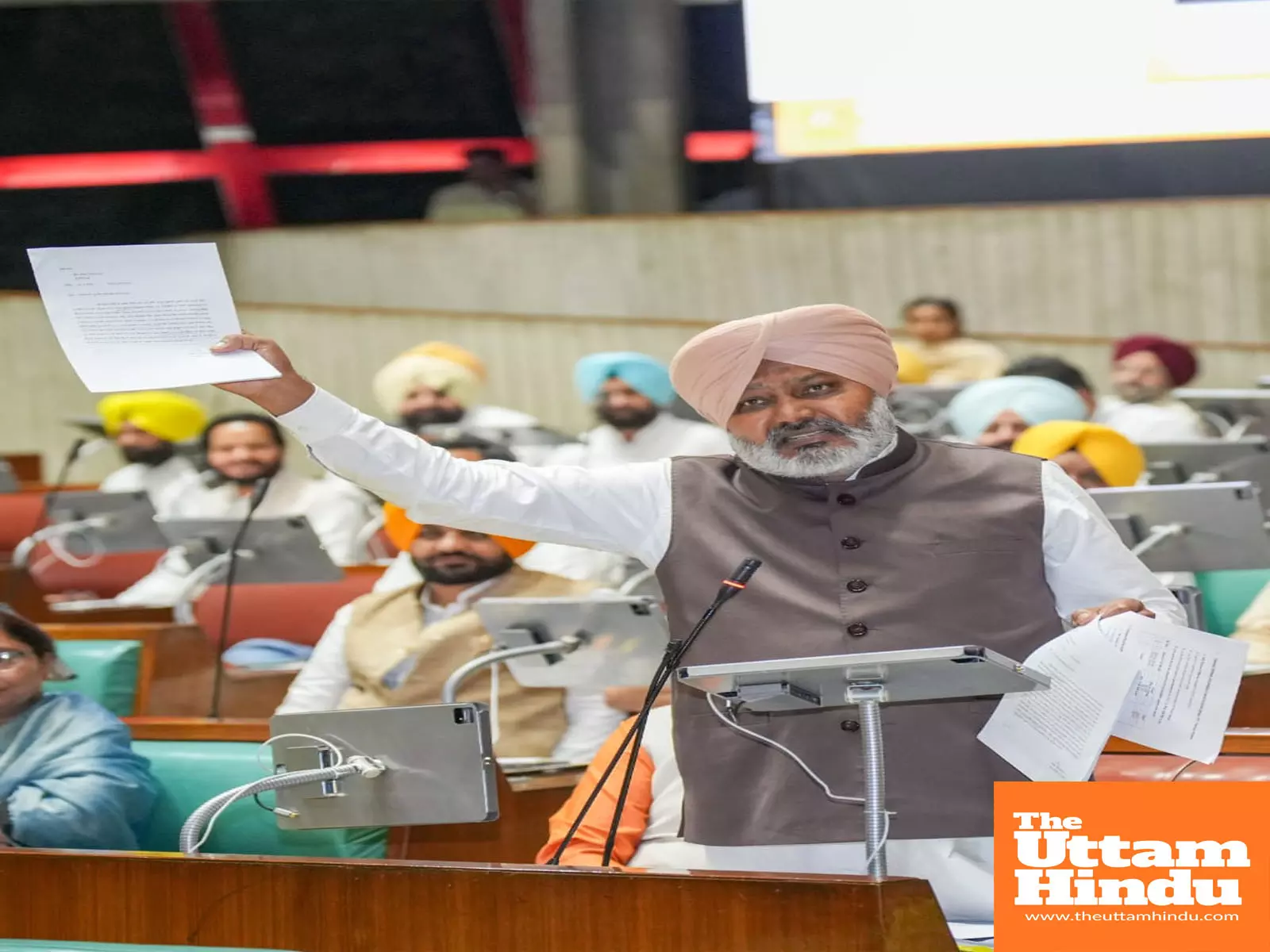 To save his private property of 2.5 million, Bajwa had the Punjab government spend 11.8 million rupees: Harpal Singh Cheema