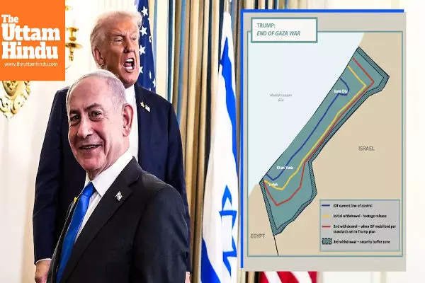 Trump Unveils New Gaza Map: Security Buffer Zone Sparks Global Debate