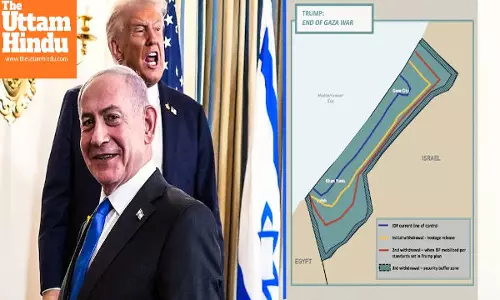 Trump Unveils New Gaza Map: Security Buffer Zone Sparks Global Debate