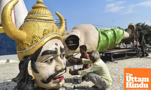 Ayodhya’s Dussehra Controversy: Police Ban Burning of India’s Tallest Ravana Effigy