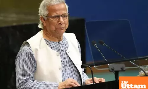 Tensions Rise: Yunus Questions Indias Support During Bangladesh Protests