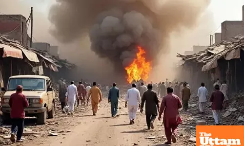 Pakistan rocked by powerful explosion and gunfire, multiple casualties reported