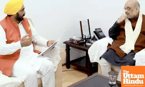 CM Bhagwant Mann meets Amit Shah, seeks more flood relief fund