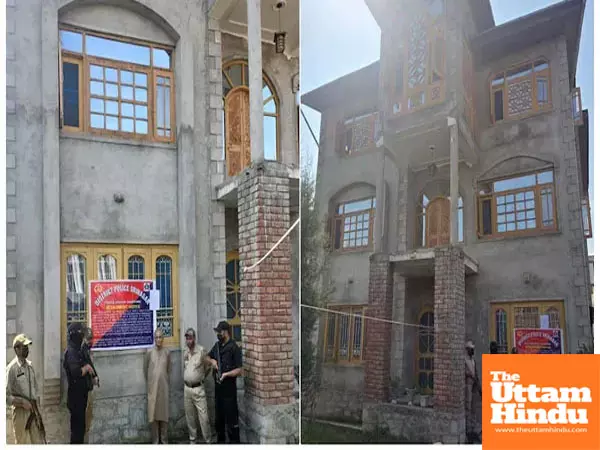 Kashmir anti-terror operation: TRF chiefs property worth ₹2 crore seized