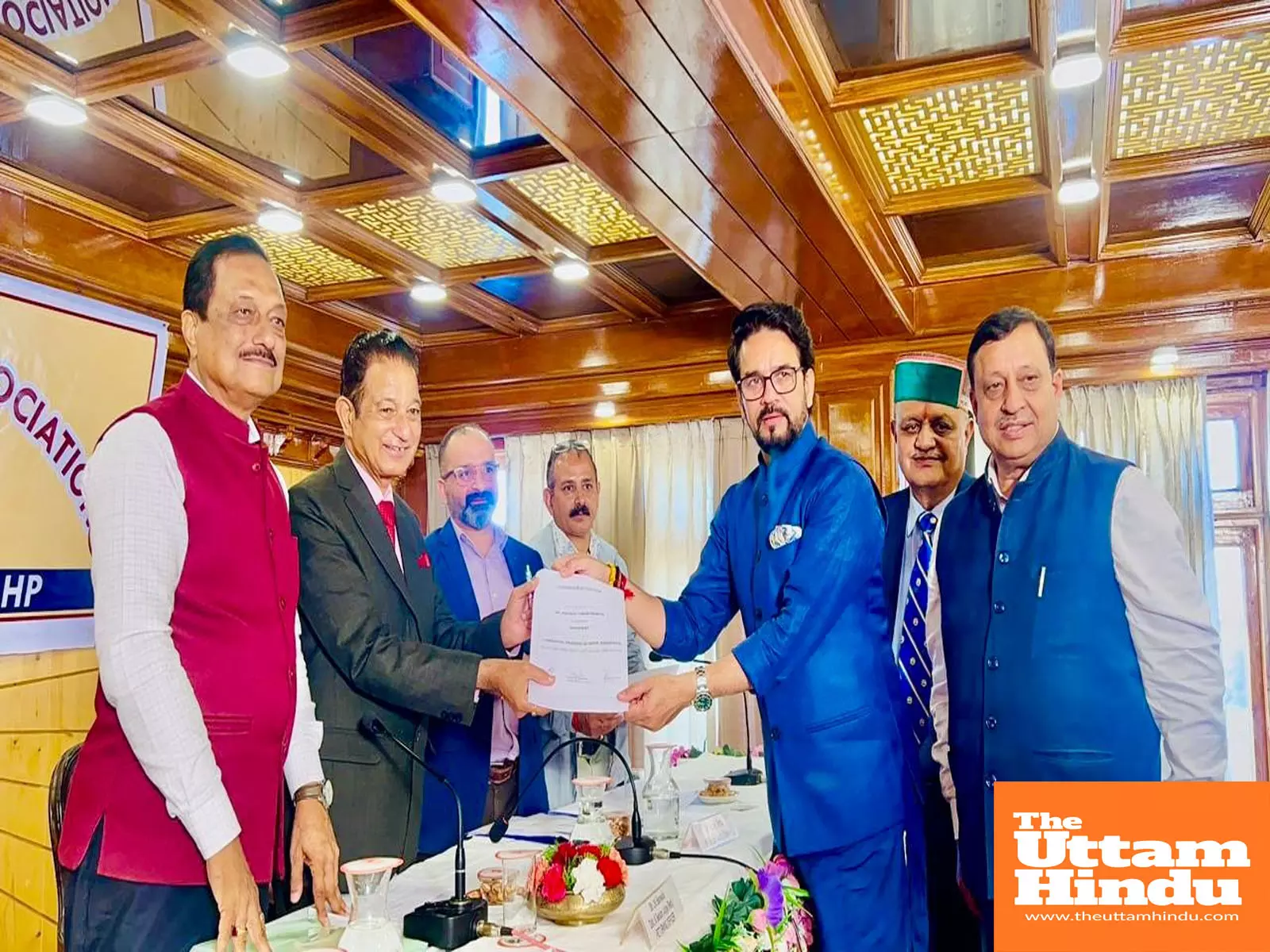 Former Union Minister Anurag Thakur Elected President of Himachal Pradesh Olympic Association