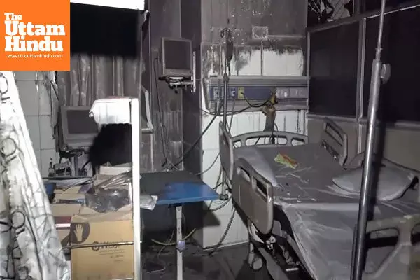 7 Patients Killed in Massive Fire at Jaipur’s SMS Hospital; Short Circuit Suspected