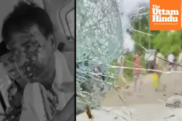 Chaos in Bengal: BJP MP and MLA attacked during flood relief, TMC accused