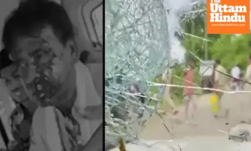 Chaos in Bengal: BJP MP and MLA attacked during flood relief, TMC accused