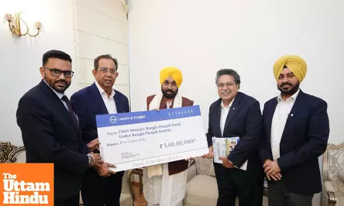 L&T CONTRIBUTES RS 5 CRORE FOR CHARDIKALA MISSION