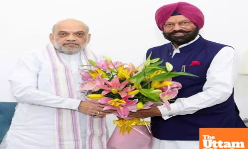 Rana Sodhi meets Home Minister Shri Amit Shah, Discusses burning issues of Punjab