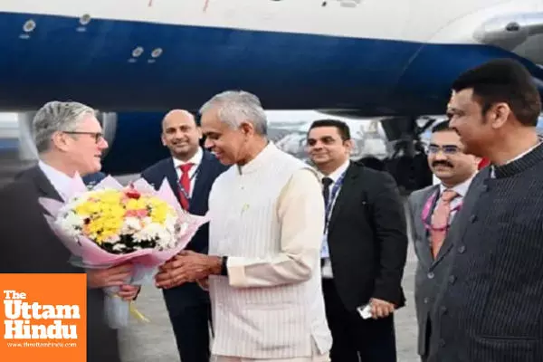 UK PM Keir Starmer Lands in India for First Official Visit, Focus on Trade