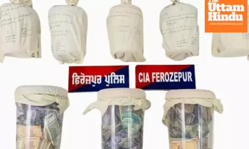 5 kg heroin, ₹29 lakh cash recovered in Ferozepur; two arrested