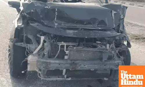 Tragic Road Accident: Two Killed, Three Injured as Iron Rods Pierce Car Occupants