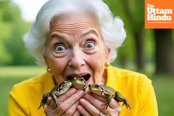 To cure back pain, elderly woman swallows 8 live frogs — what happened next To cure back pain, elderly woman swallows 8 live frogs — what happened next