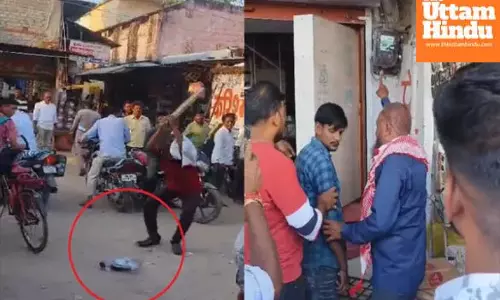 Congress worker smashes smart meter in public, video goes viral