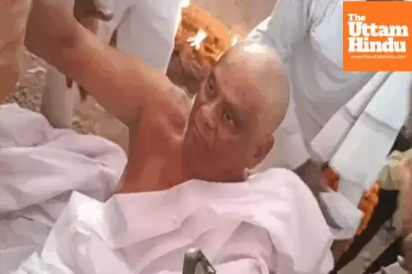 Man attends his own last journey, lies on bier before being cremated — here’s why