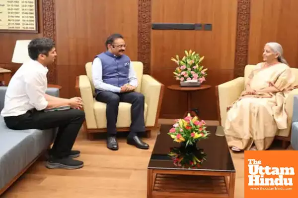 MP Ashok Mittal Meets Union Finance Minister Nirmala Sitharaman: Discusses Education, Entrepreneurship, and Economic Reforms MP Ashok Mittal Meets Union Finance Minister Nirmala Sitharaman: Discusses Education, Entrepreneurship, and Economic Reforms