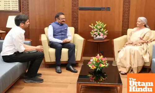 MP Ashok Mittal Meets Union Finance Minister Nirmala Sitharaman: Discusses Education, Entrepreneurship, and Economic Reforms
