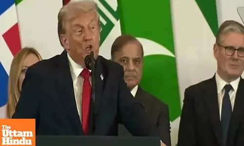 “India is a Great Country and My Very Good Friend is at its Helm”: Trump Praises PM Modi in Front of Shahbaz Sharif