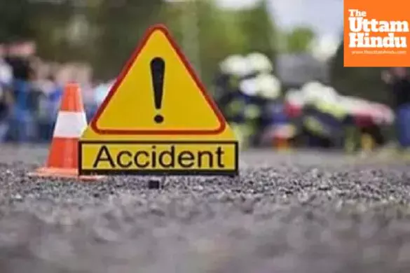 Horrific road accident in Barmer: Trailer collides with Scorpio, 4 youths burnt alive Horrific road accident in Barmer: Trailer collides with Scorpio, 4 youths burnt alive