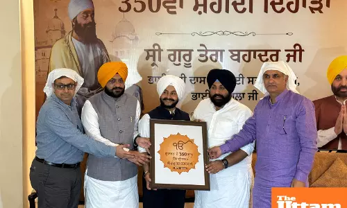 CM and entire Punjab cabinet to perform ardas at Gurdwara Sis Ganj Sahib to mark the beginning of events to commemorate 350th martyrdom day of Sri Guru Tegh Bahadur ji