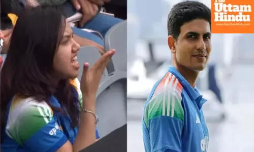 Shubman Gill’s dismissal sparks fury; ‘mystery girl’ caught on camera cursing him
