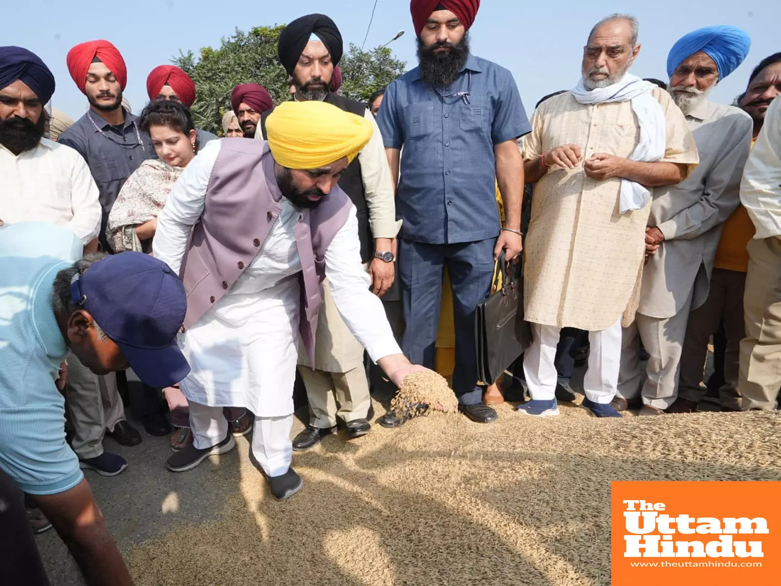 Around 61.01 lakh MT procured in Punjab, payment worth Rs 13073.07 crore made to farmers : CM Mann Around 61.01 lakh MT procured in Punjab, payment worth Rs 13073.07 crore made to farmers : CM Mann