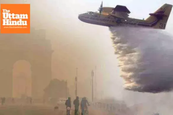 Preparations for artificial rain in Delhi complete as Cessna plane reaches Meerut Preparations for artificial rain in Delhi complete as Cessna plane reaches Meerut