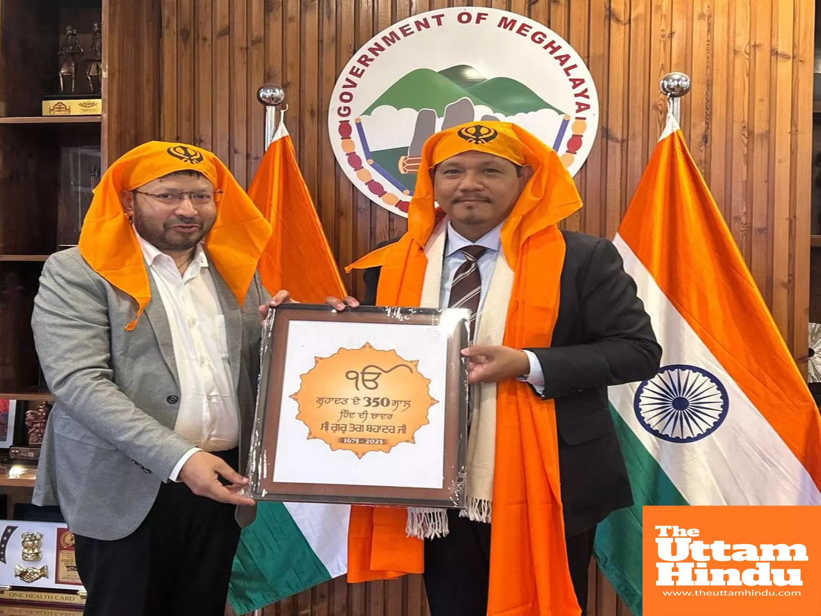 Dr. Ravjot Singh invites Meghalaya Chief Minister to attend 350th martyrdom anniversary of Sri Guru Tegh Bahadur sahib ji Dr. Ravjot Singh invites Meghalaya Chief Minister to attend 350th martyrdom anniversary of Sri Guru Tegh Bahadur sahib ji