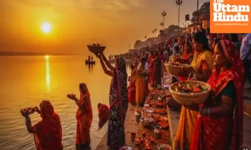 Grand festival of folk faith: Chhath Puja concludes with ‘Usha Arghya’, devotees throng ghats