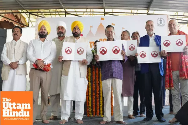 SRI KALI MATA TEMPLE, PATIALA TO GET FACELIFT AS CM MANN AND ARVIND KEJRIWAL LAUNCH PROJECTS WORTH RS 75 CRORE SRI KALI MATA TEMPLE, PATIALA TO GET FACELIFT AS CM MANN AND ARVIND KEJRIWAL LAUNCH PROJECTS WORTH RS 75 CRORE