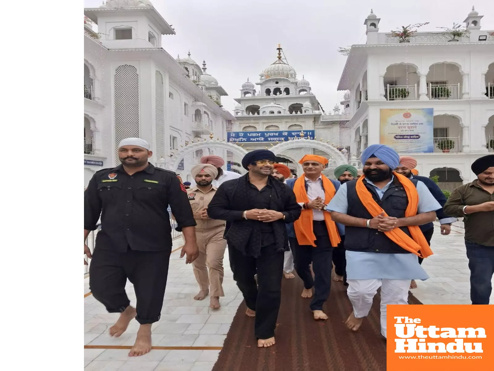 Punjabi singer Mankirth Aulakh bowed down at Takht Patna Sahib Punjabi singer Mankirth Aulakh bowed down at Takht Patna Sahib