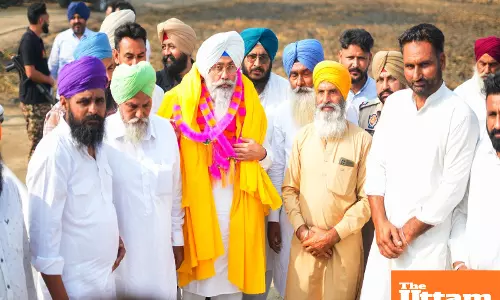 Wave in favour of AAP candidate Harmeet Sandhu intensifies, Sandhu receives overwhelming public support in village Panjwar Khurd