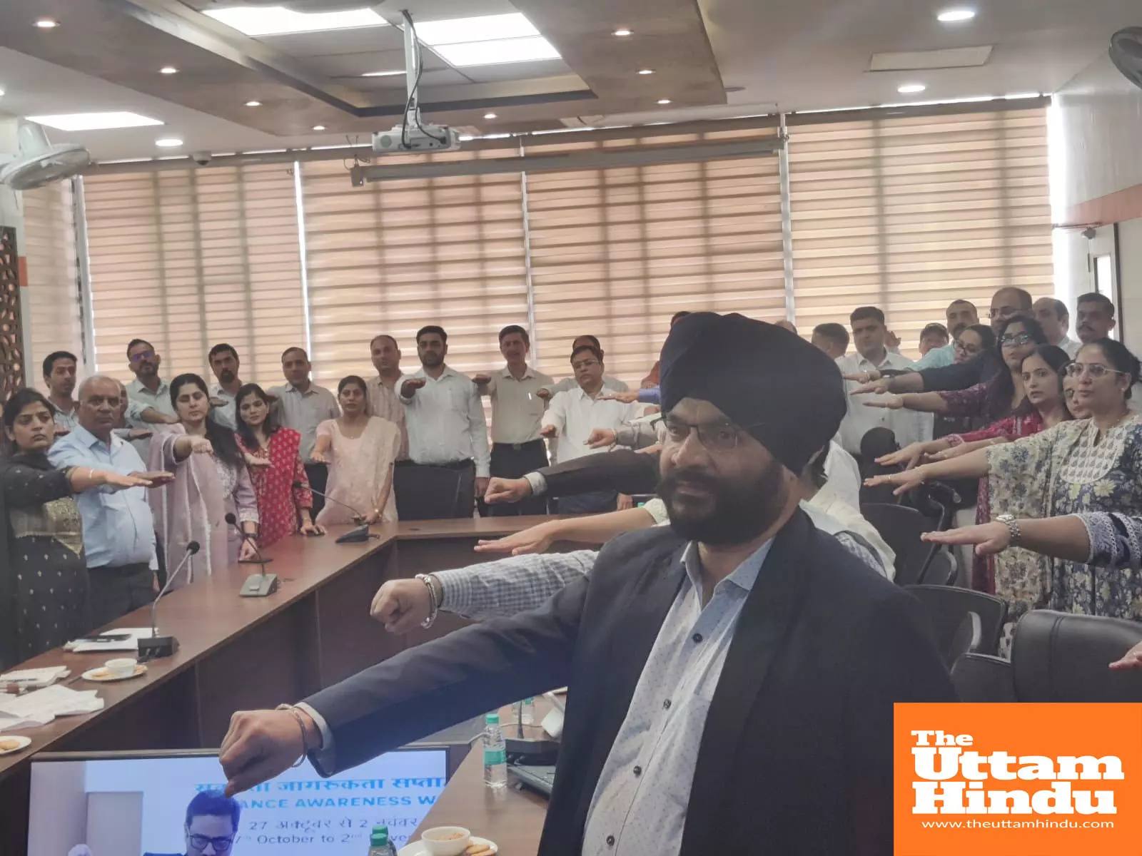Bank of Baroda Chandigarh zone observes vigilance awareness week with pledge, workshops and Unity run Bank of Baroda Chandigarh zone observes vigilance awareness week with pledge, workshops and Unity run