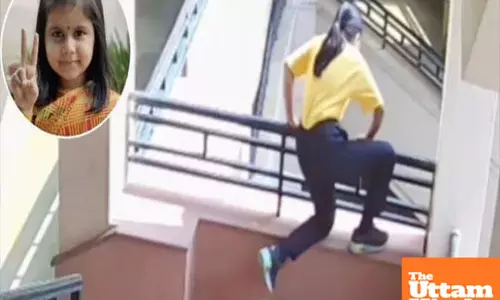 Tragic Fall: 9-Year-Old Girls Fatal Accident Caught on CCTV, Raises Questions About School Safety