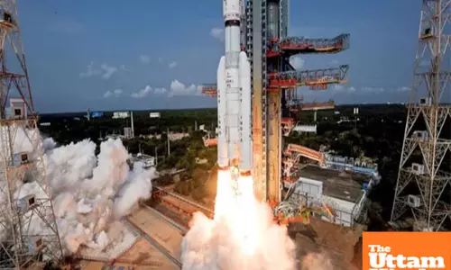 ISROs Bahubali Rocket Lifts Off, Empowering Indian Navy with Advanced Communication Satellite