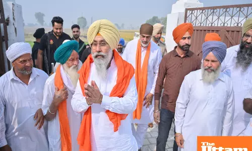 Massive support for Harmeet Sandhu in village Panjwad Kalan, residents express happiness over AAP government’s work